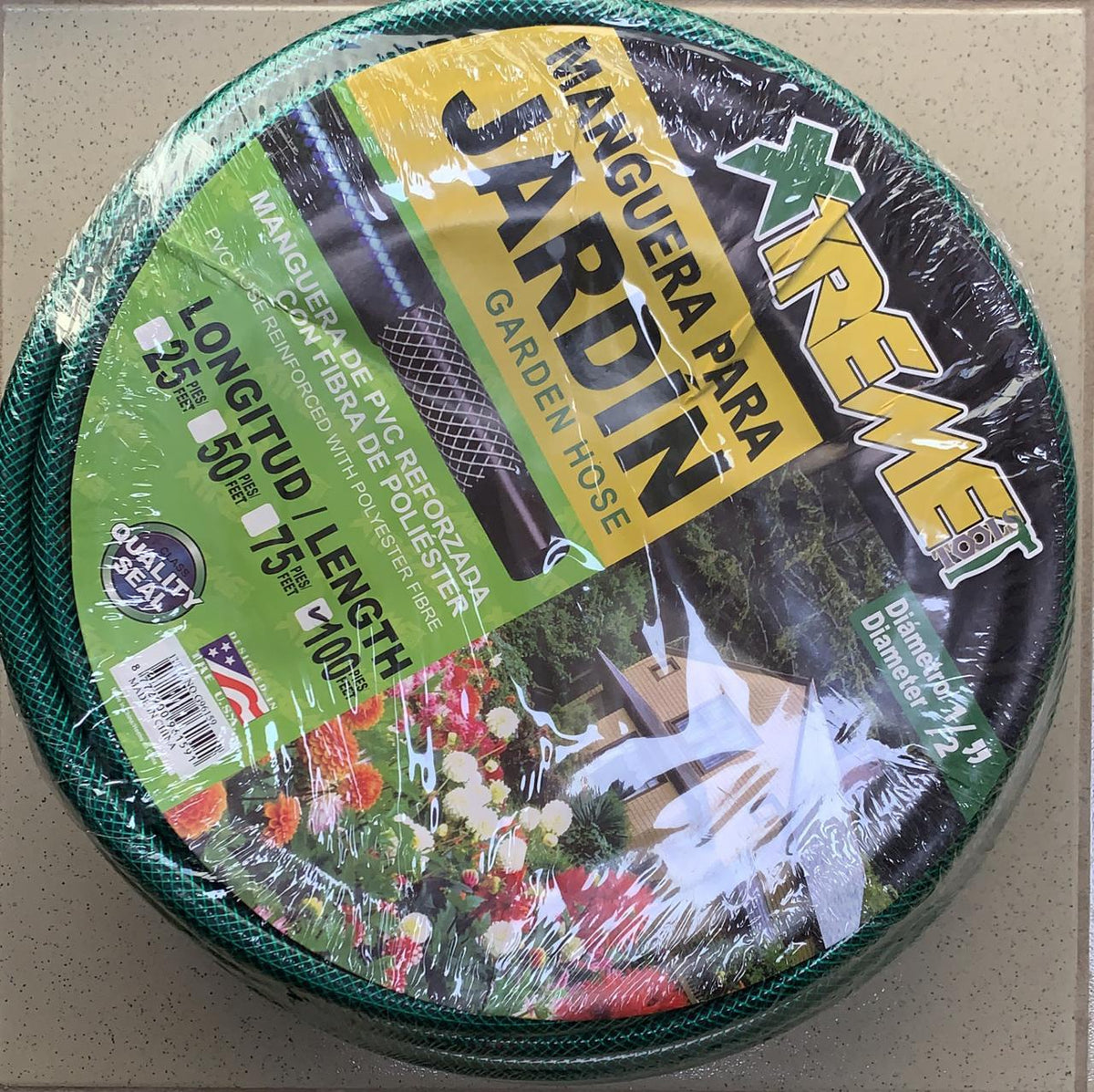 XTREME Hose 1/2" X 100' Jardin Reinforced #G96159