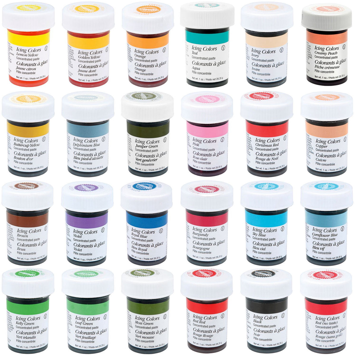 WILTON Baking Icing Color (Colour) 28.3G 1OZ