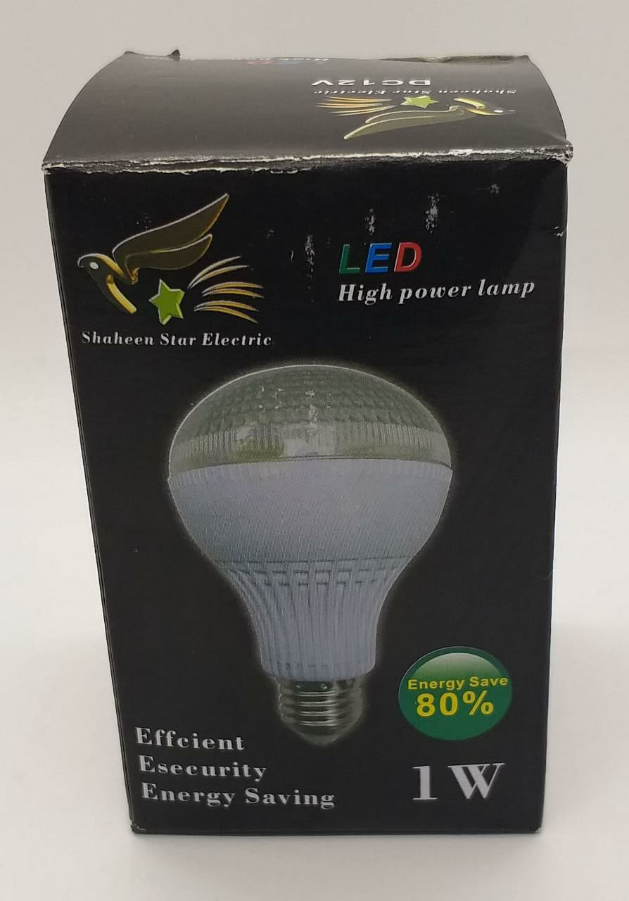 Bulb LED 12V 1W Shaheen Star DC12V