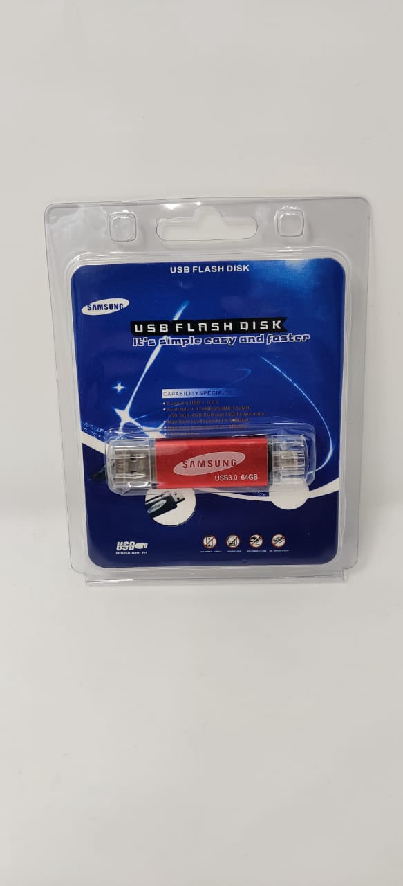 GENERIC Computer Flash Drive 64GB USB - Micro USB 3.0 Disk Mini Metal