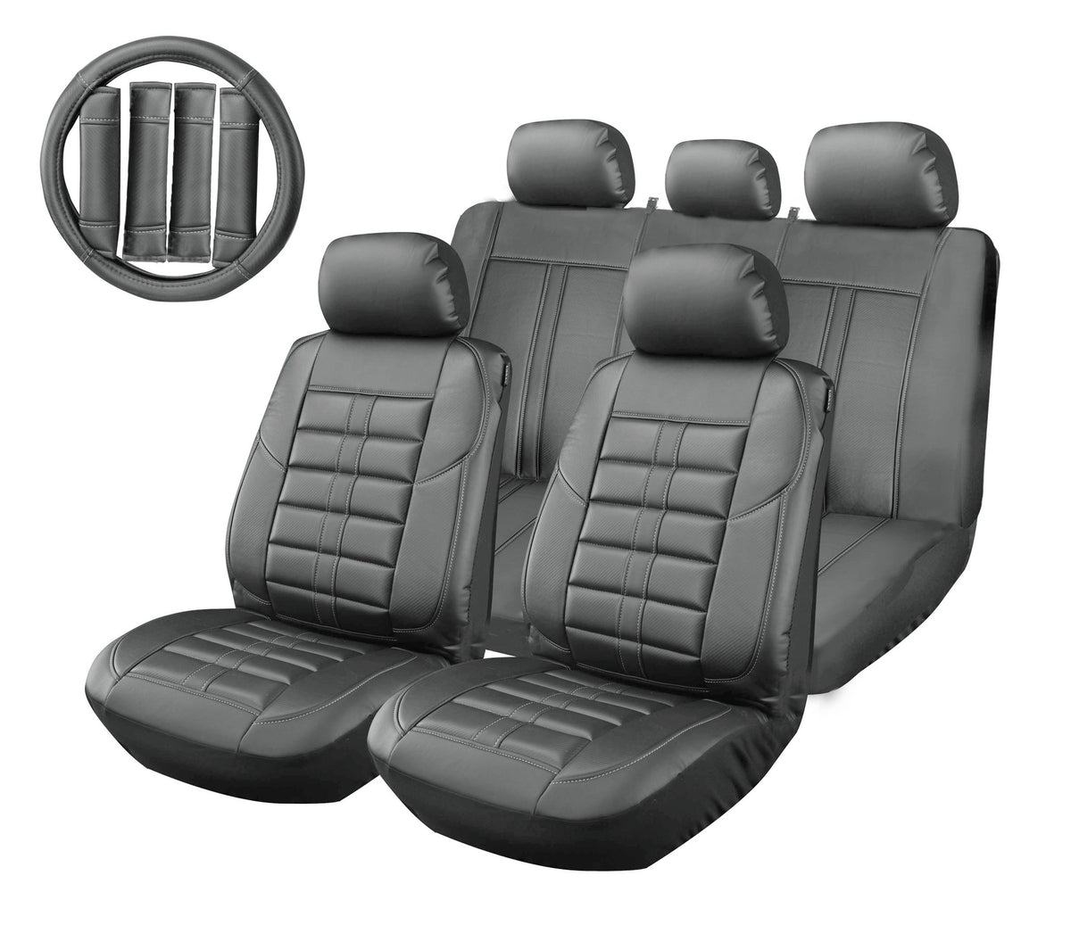 MAJIC Car Seat Cover Universal 942 14PCS Opulence