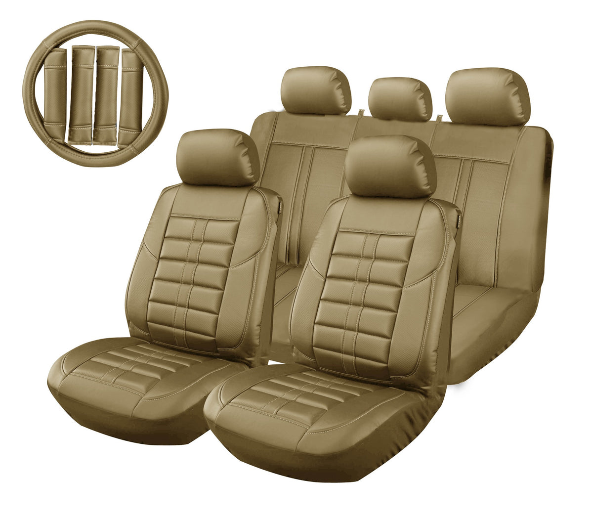 MAJIC Car Seat Cover Universal 943 14PCS Opulence