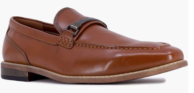 NINE WEST Footwear Men Dress Shoes Slip on Loafer Brown