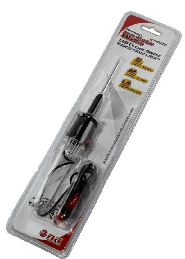 PIPEMAN'S Tester ICT-115LED 6-12V with LED Fuse Circuit