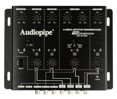 AUDIO PIPE Crossover XV-4-V15 4-WAY Car