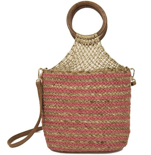 NANETTE LEPORE Bag Bucket Shoulder Pink