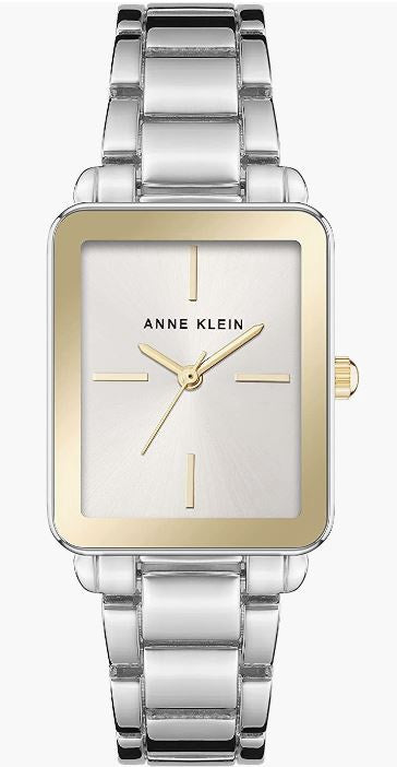 ANNE KLEIN Watch Women Bracelet Silver Two Tone 3647SVTT