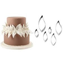 WILTON Baking Cookie Cutter Double CUT-OUTS 6PCS Set 417-2585
