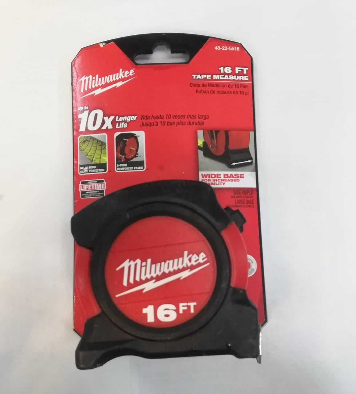 MILWAUKEE Tape Measuring 16FT #48-22-5516