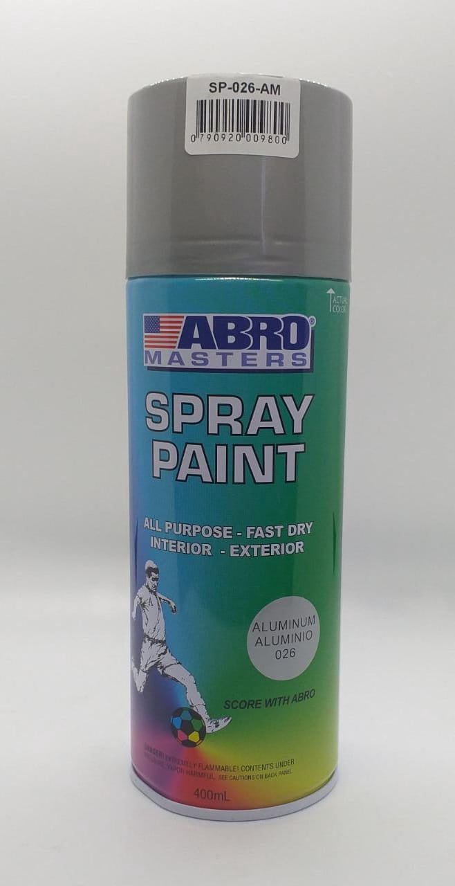 ABRO Tin Spray Aluminium #026