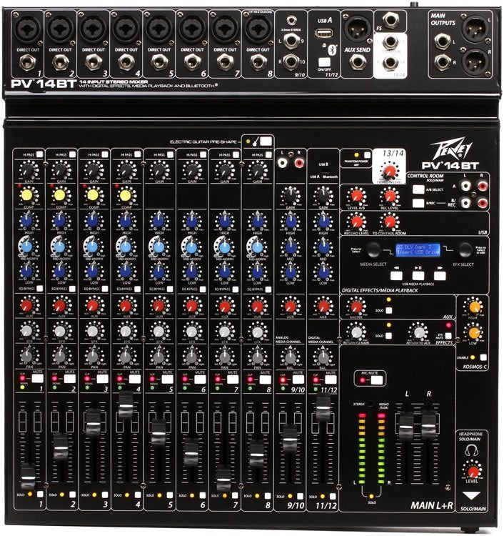 PEAVEY Mixer PV14BT Bluetooth 03614200