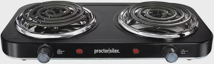 PROCTOR SILEX Hot Plate Double Burner 34115 Hotplate