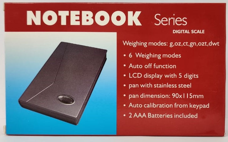Scale Digital (Gold) Notebook Series 1108-2