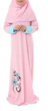 Prayer Outfit Girls Blue / Pink