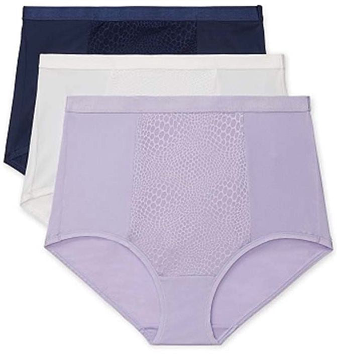 Women Underwear Warner's Brief Tummy Smoothing 3PACK