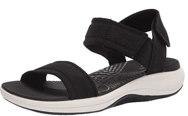 CLARKS Footwear Women's Mira Sea Sandal Black