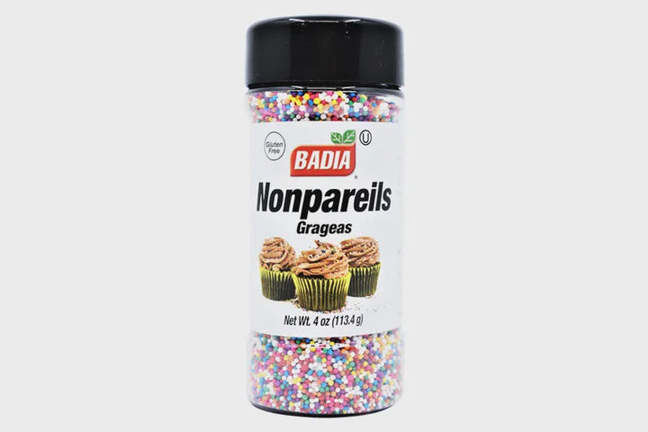 BADIA Nonpareils Grageas 4OZ 113.40G