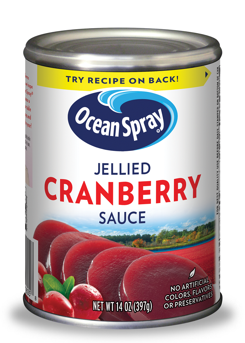 BEST VALUE (FOOD) Ocean Spray Jellied Cranberry Sauce 14OZ 397G