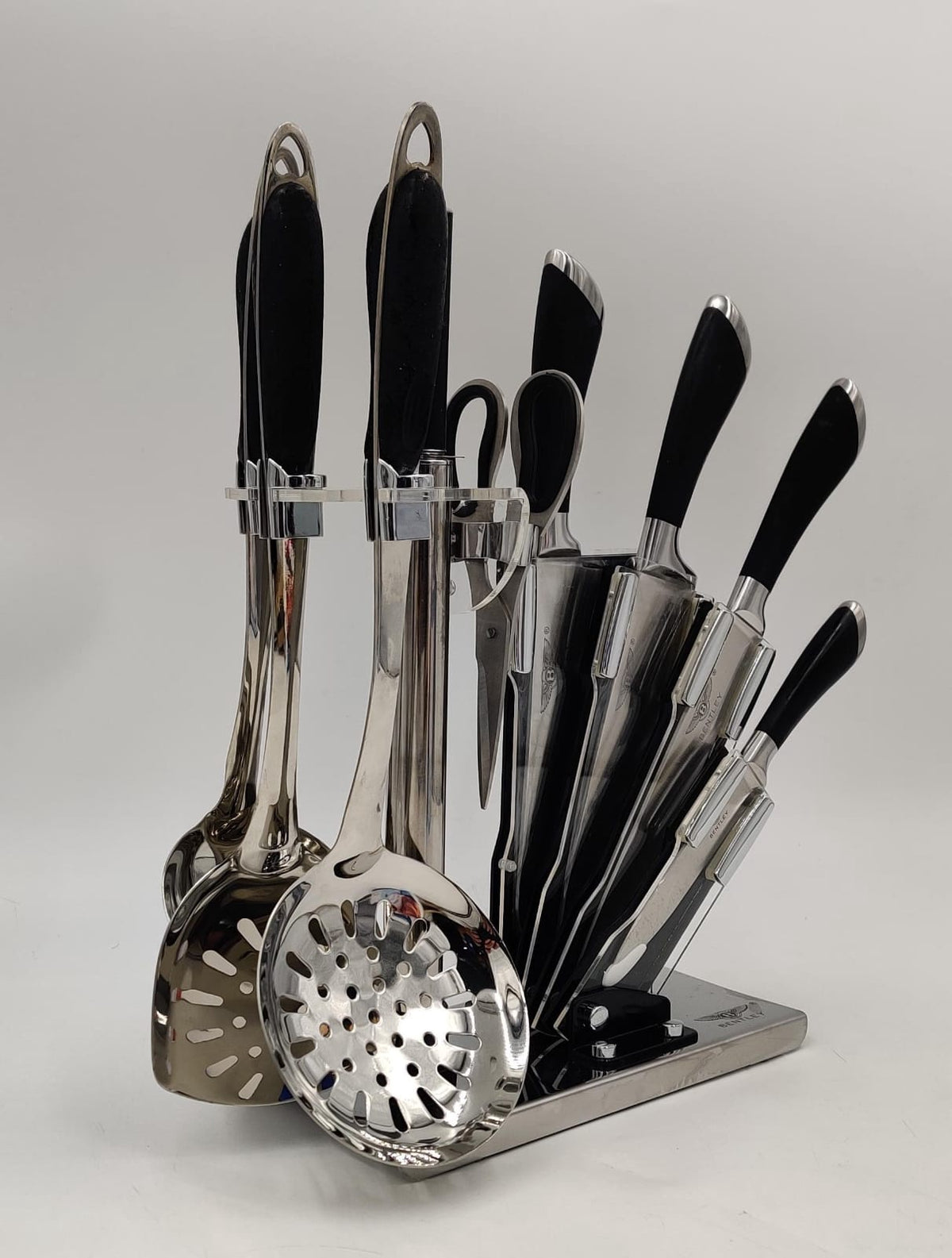 BENTLEY Knife & Pot Spoon Set 9PCS PLA-11A