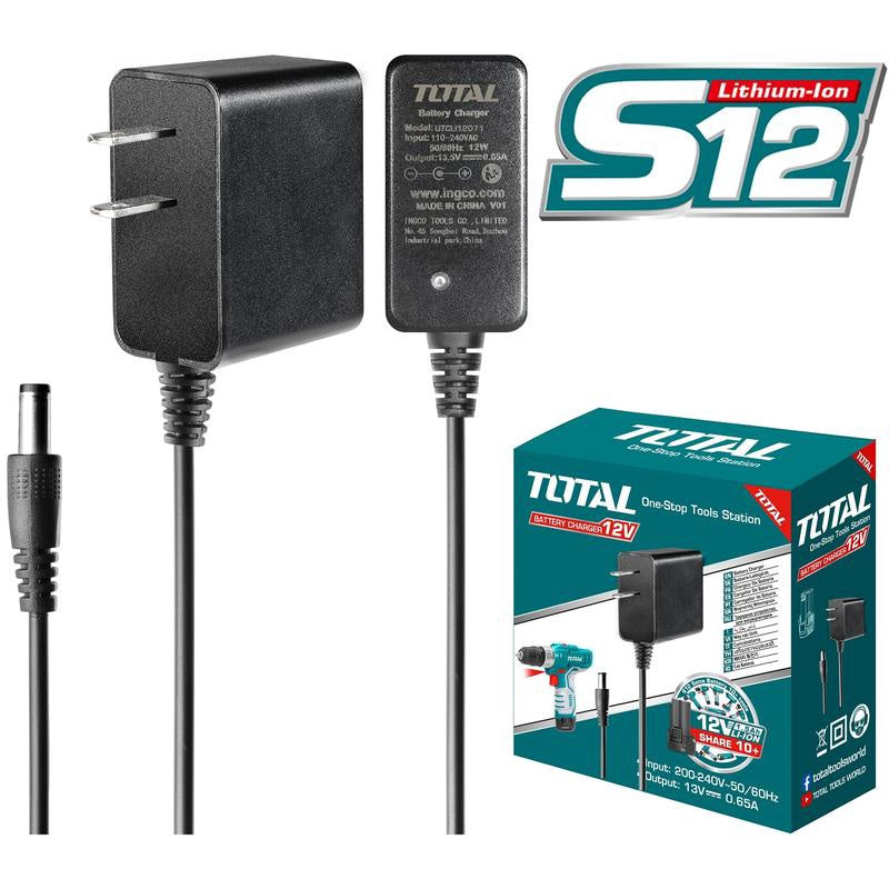 TOTAL Charger 12V UTCLI12071 110V