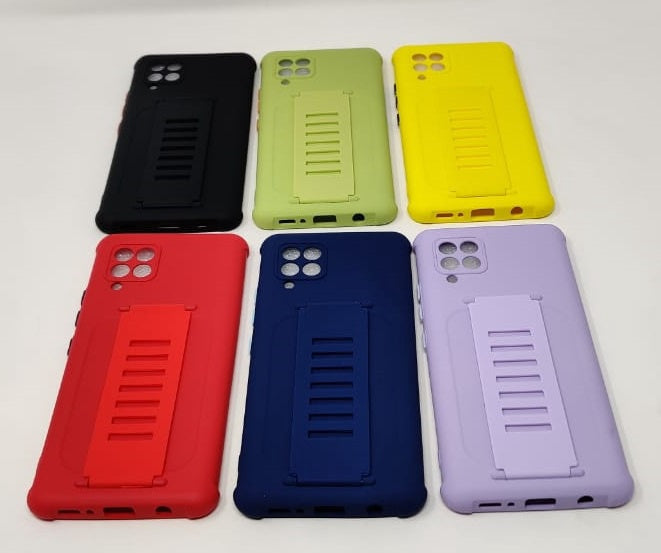 GENERIC Phone Case for Samsung A42 5G Silicone with Hand Strap