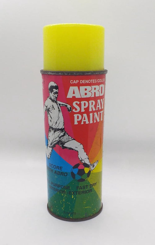 ABRO Tin Spray Yellow Flourescent #101