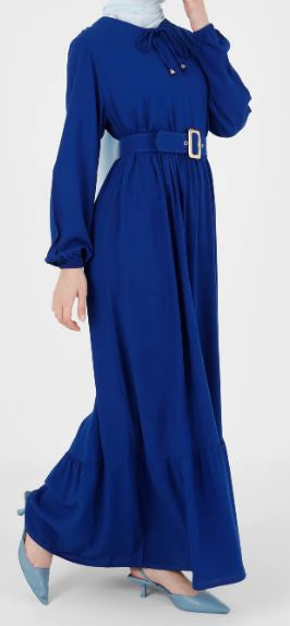 Dress Royal Blue W/BELT