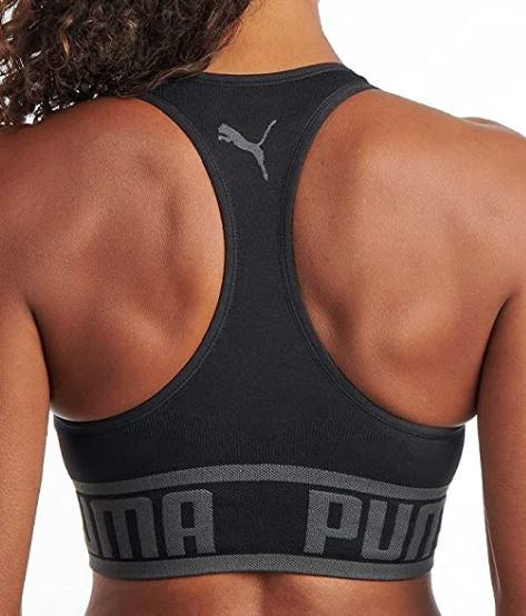 PUMA Women Sports Bra Drycell Seamless Black