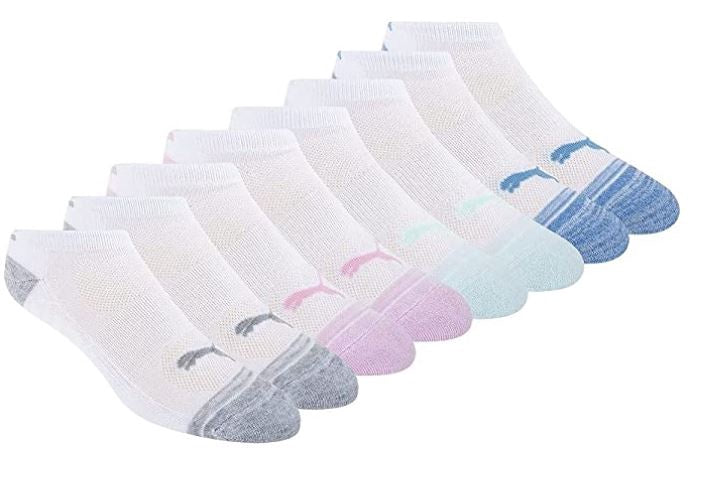 PUMA Women Socks Low Cut Cushioned 8 Pairs