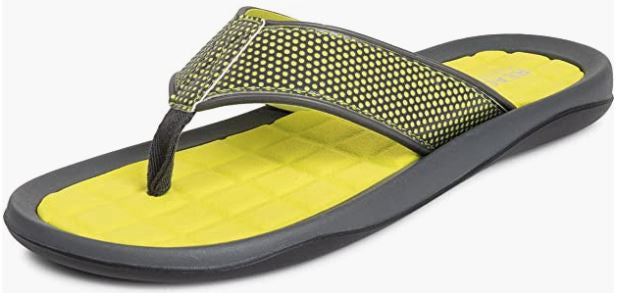 KENNETH COLE Footwear Men Reaction Flip Flop Brown / Sulphur / Dark Grey