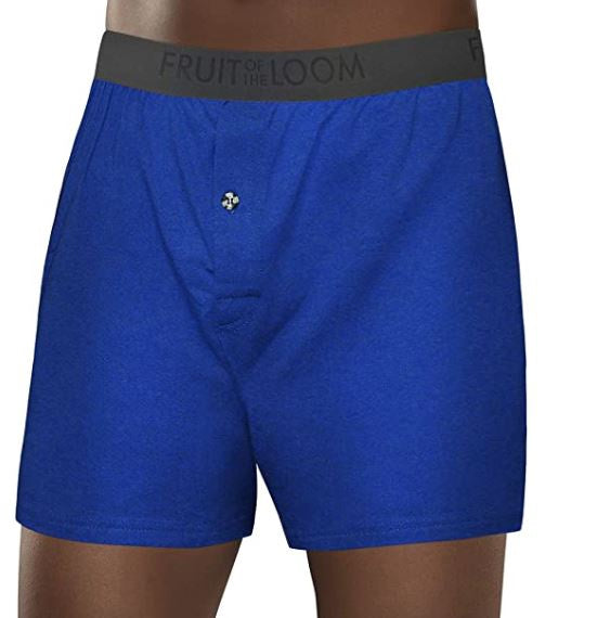 FRUIT OF THE LOOM Men Boxers Knit Breathable Cooling Cotton MICRO-MESH Soft Flex Waistband Medium