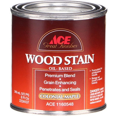 ACE Wood Stain Colonial Maple 1160548 1/2PT