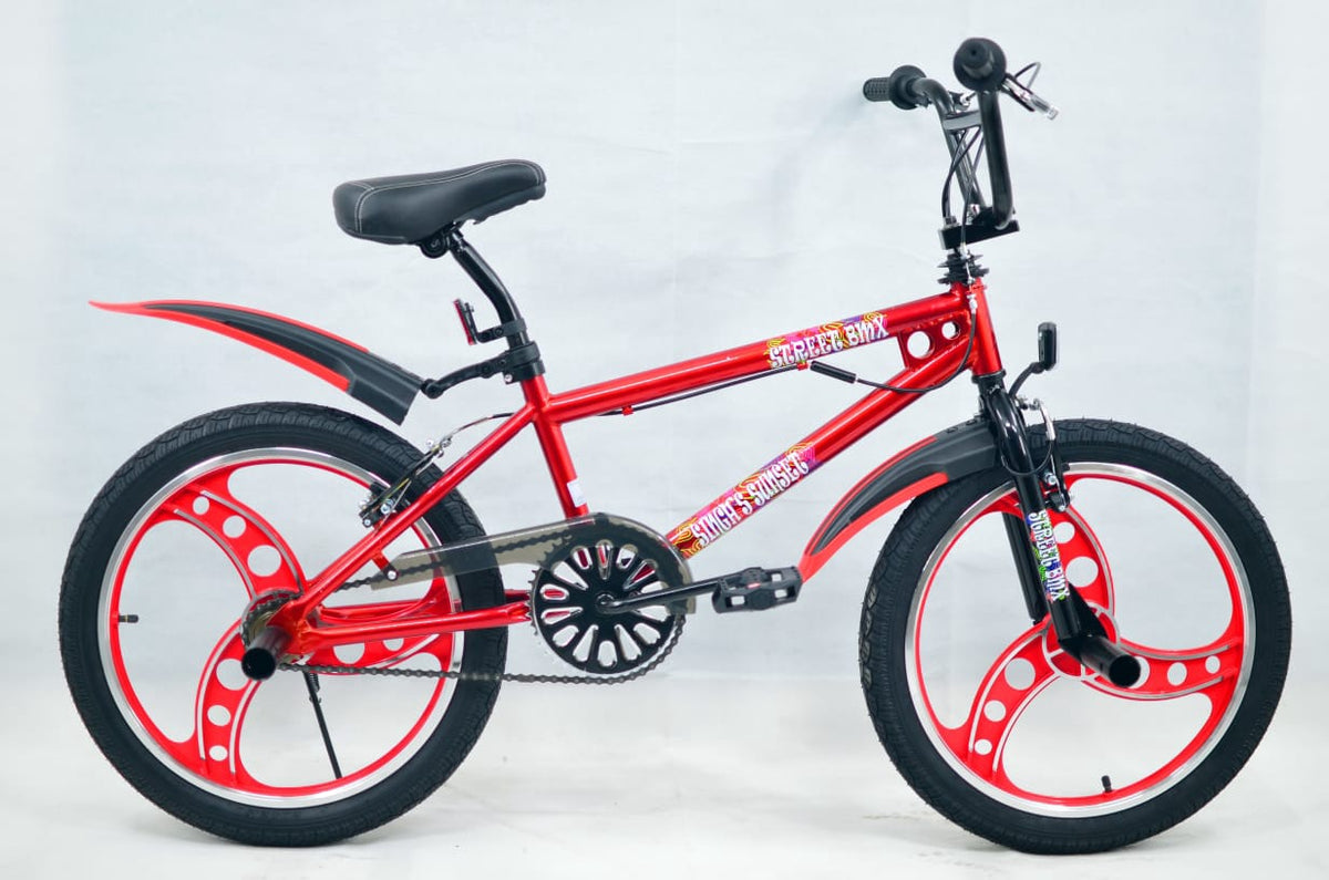SINGH'S SUNSET Bicycle 20" Singh SS-FREESTYLE-MAG Stunts Street Bmx Mag Rim