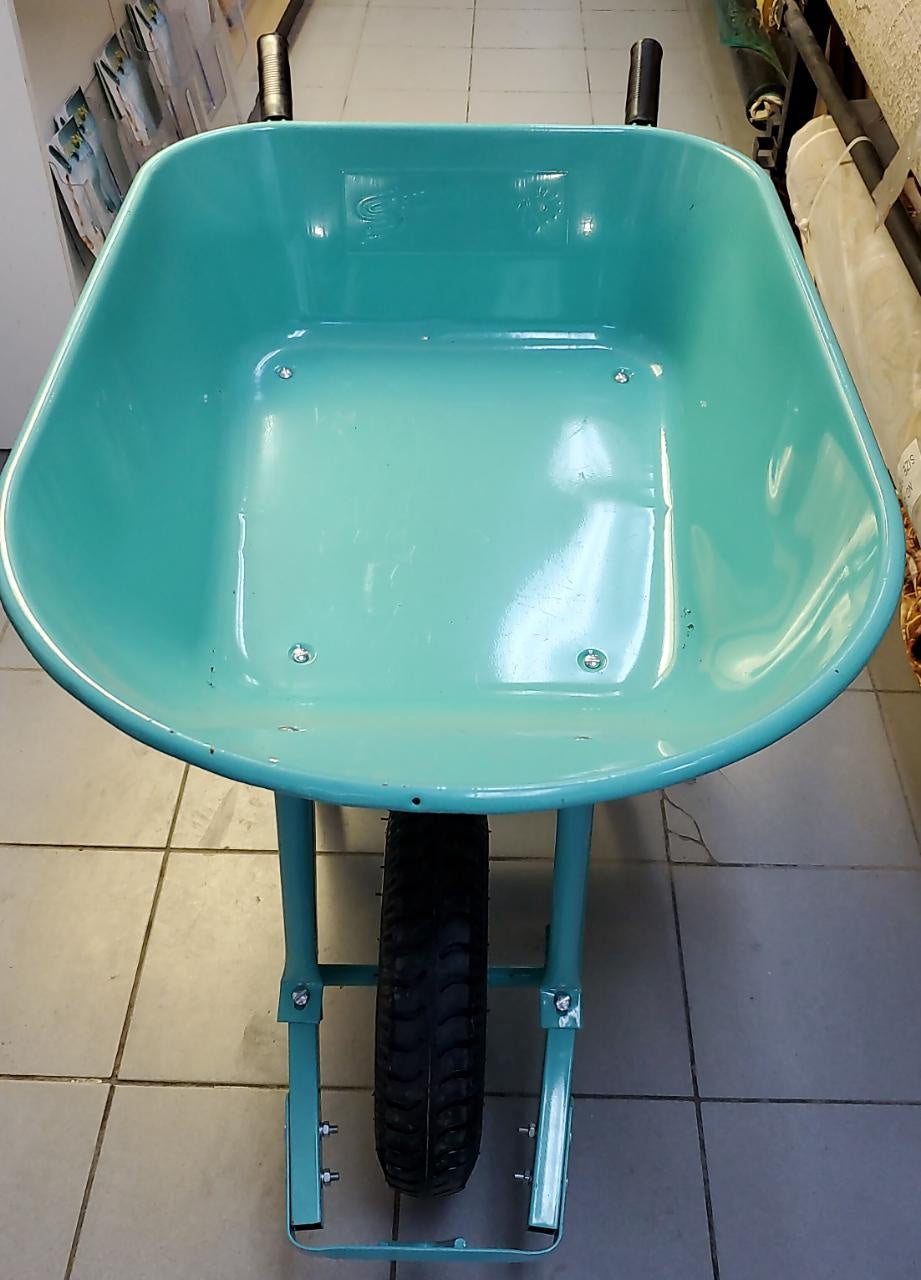 SINGH'S SUNSET Wheel Barrow Green Air Wheel