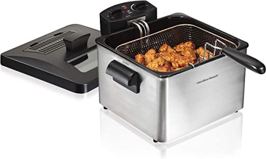 HAMILTON BEACH Deep Fryer 35034 Triple Basket
