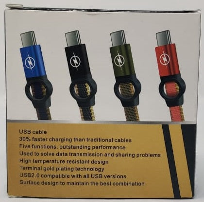 GENERIC Cable Type C - USB JKX002 Fast Charging 3A