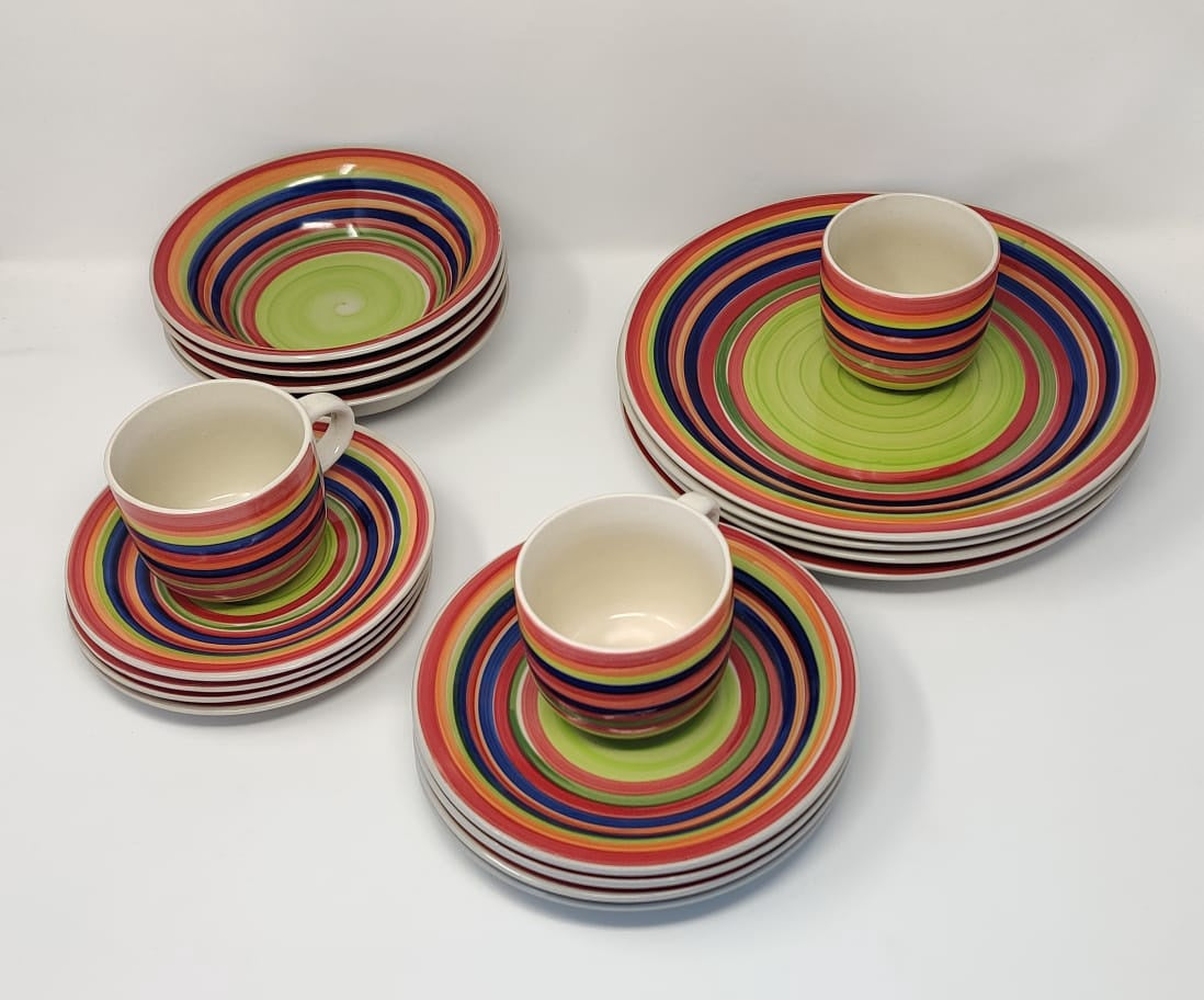 STONEWARE Dinner Set 20PCS Elegant Home