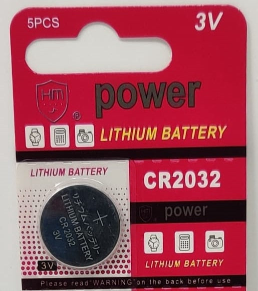 HM POWER Battery Lithium CR2032 Coin Hmpower Sold Each