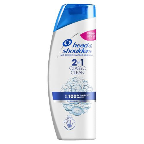 HEAD & SHOULDERS Classic Clean 2IN1 Anti Dandruff Shampoo 450ML