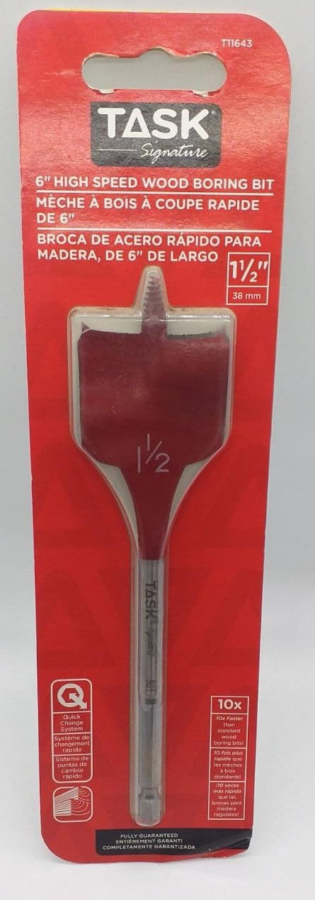 TASK Drill Bit Wood 1 1/2" T11643