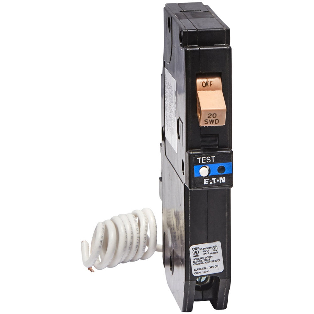 EATON Breaker Gfci Arc Fault 20A S/POLE CHFAFGF120CS
