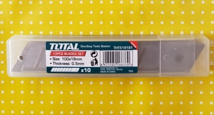 TOTAL Blade Utility 10PCS THT519181 100X18MM