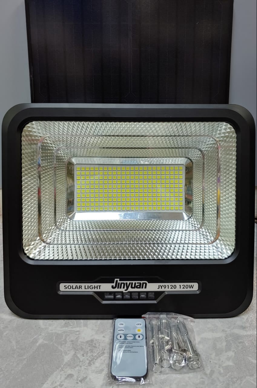 JINYUAN Lamp LED Solar Flood 120W JY9120 6500K 240PCS LED