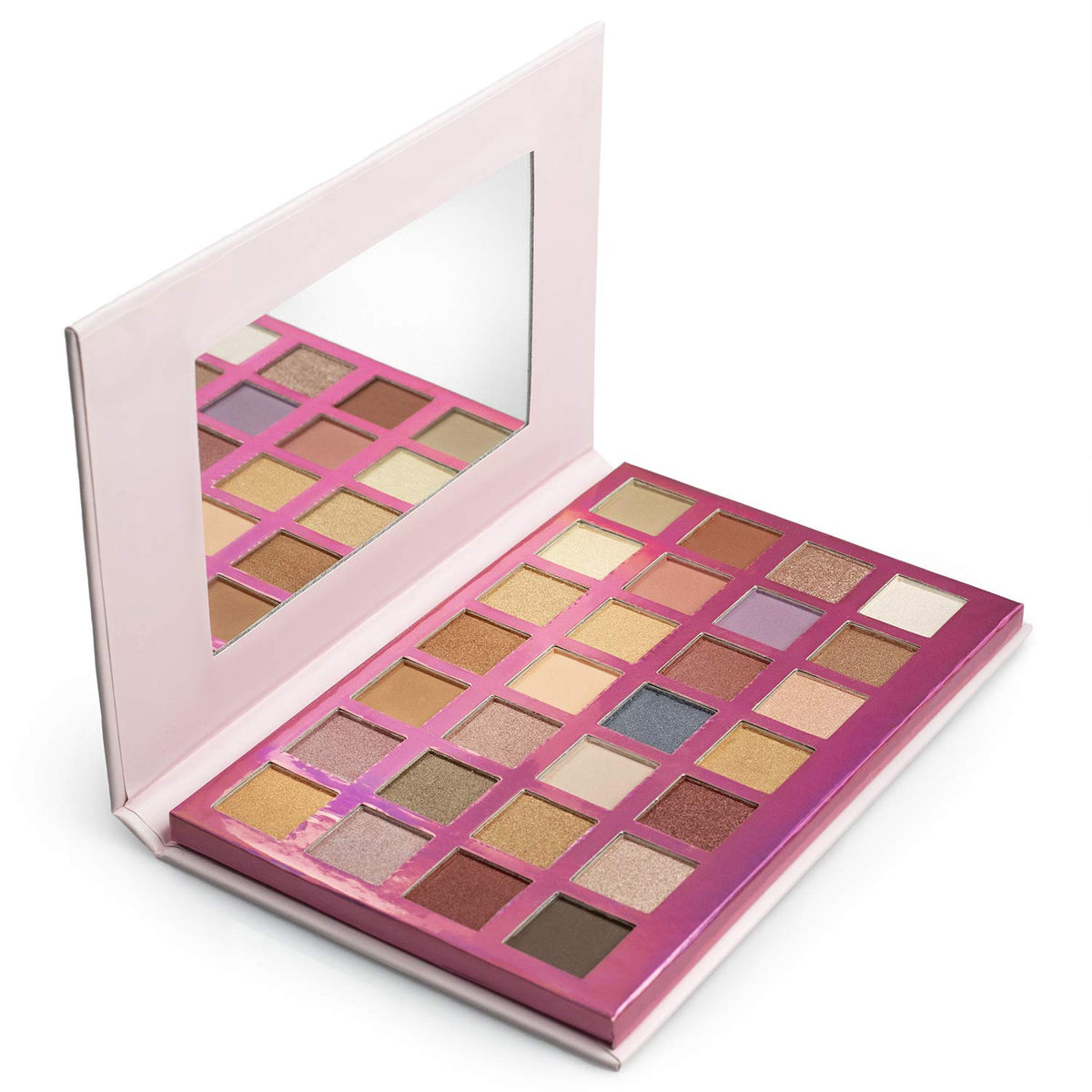 NICOLE MILLER Makeup Pro Eye Shadow Palette Women 28 Beautiful and Light Eye Shadow Colors