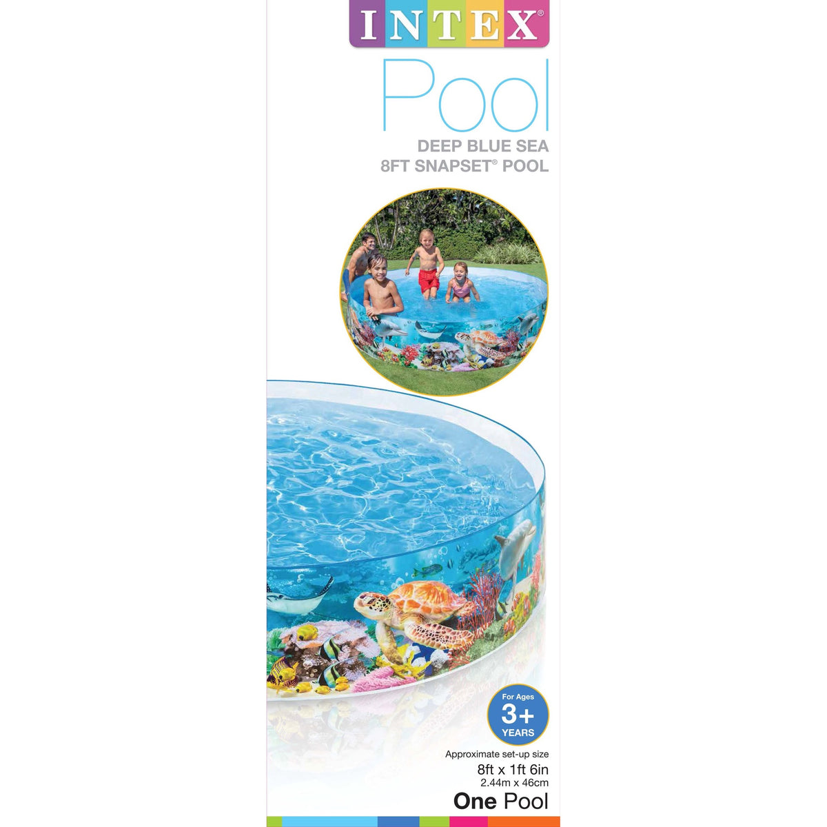 INTEX Pool 58472NP 8' X 1'6"