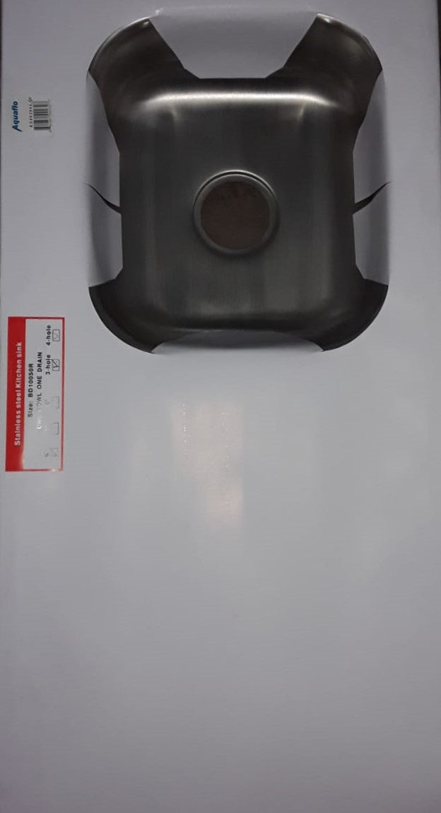 AQUAFLO Sink S/BOWL S/DRAIN 39 1/2"" X 20" Aquaflow BD10050