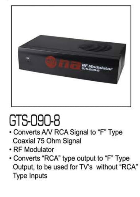 NIPPON AMERICA Modulator Rf GTS-090-8