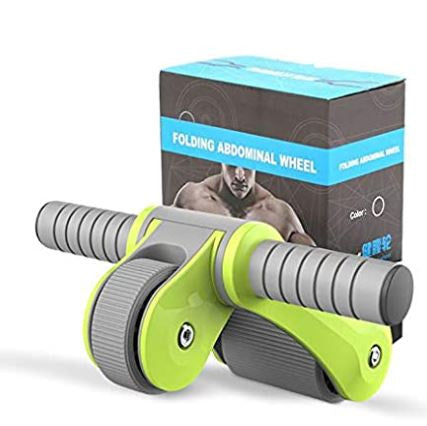 KANSOON Folding Abdominal Wheel Ab Roller