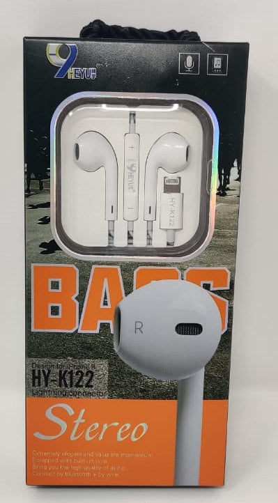 Earphone Heyu HY-K122 Bass Stereo Iphone 8