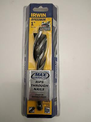 IRWIN Drill Bit 1" Speedbor 1765139 Max Dura